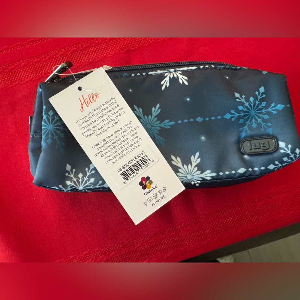 Lug Jib -Snowflake Navy- NWT